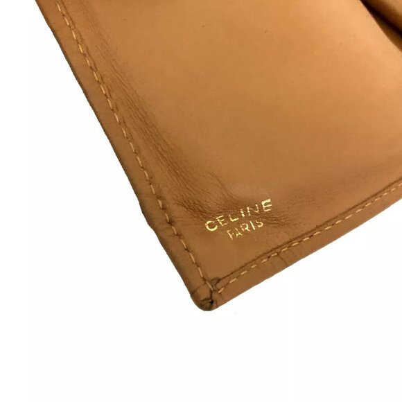 Authentic Celine Macadam PVC x Leather Kiss Lock Bifold Wallet - Picture 9 of 11